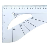 L liniaal | tekenhaak | 60 cm | plastic Liniaal L - LINIAAL - 60 - FK 9782000213307